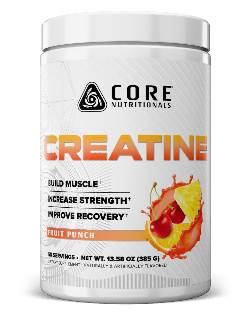 Core Nutritionals Flavored Creatine Flavored Creatine - Fruit Punch front product view
