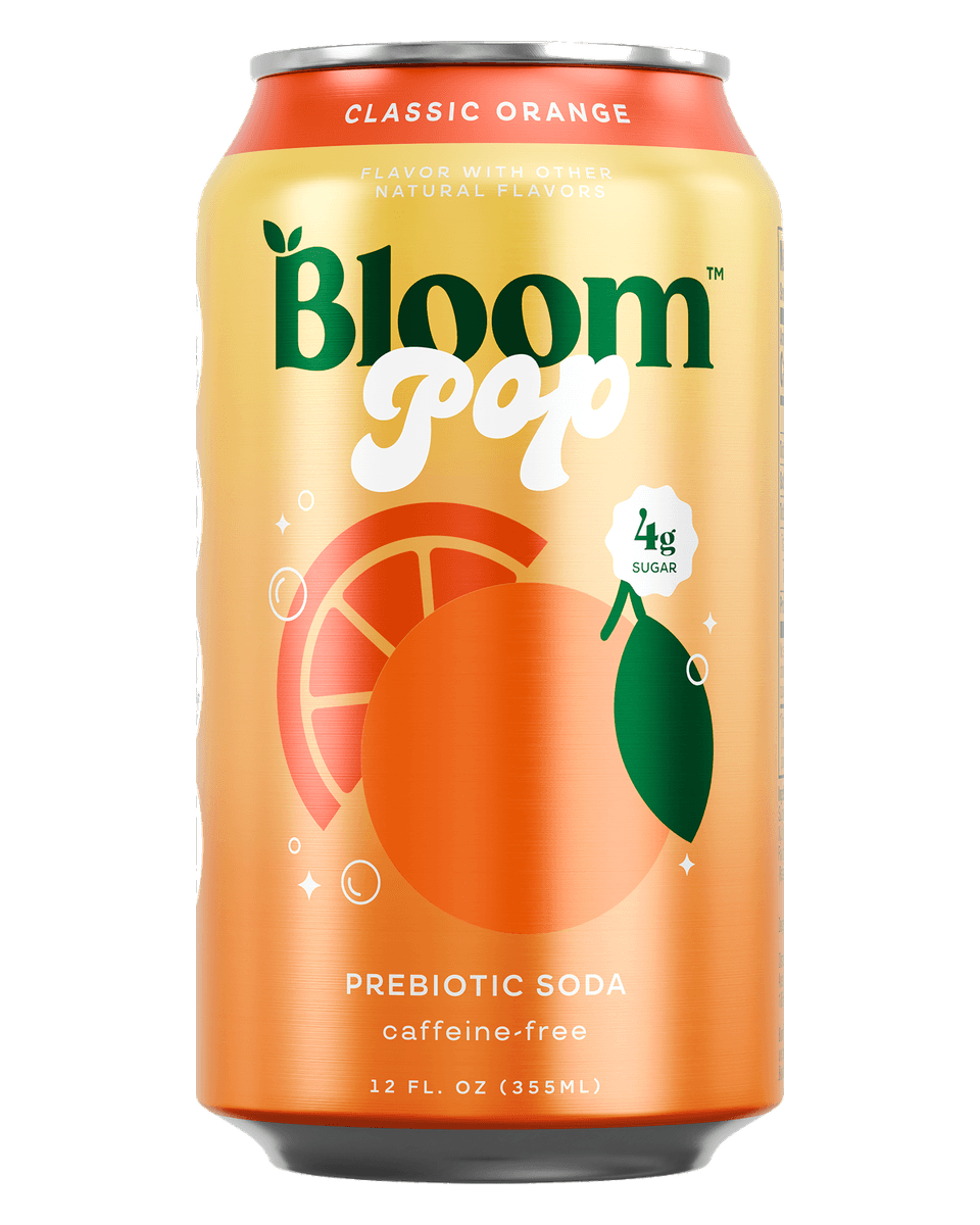 Bloom Pop RTD 12oz Pop RTD 12oz - Classic Orange front product view