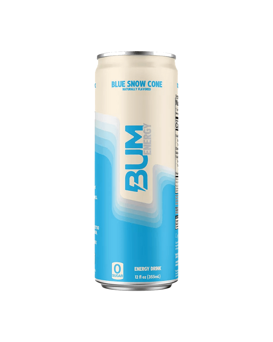 BUM Energy RTD RTD - Blue Snow Cone front product view