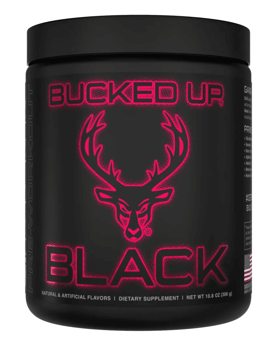 Bucked Up Bucked Up Black Bucked Up Black - Deer Candy front product view