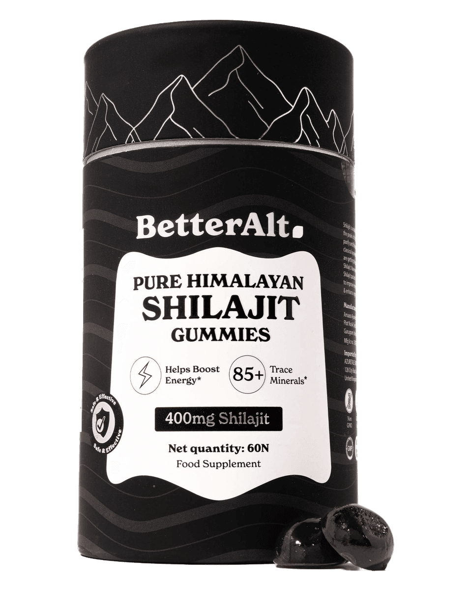 BetterAlt Shilajit Gummies Shilajit Gummies front product view