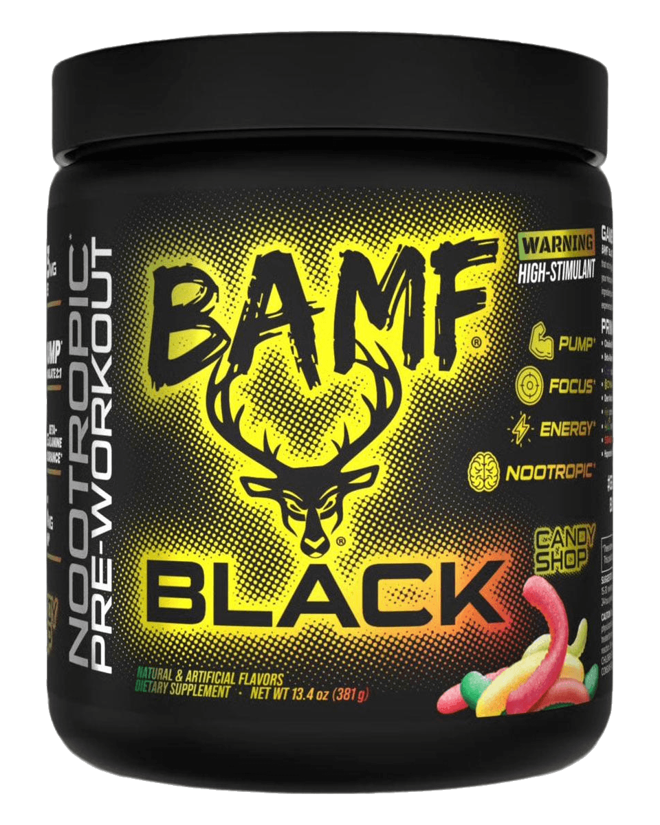 Bucked Up BAMF Black BAMF Black - Candy Shop front product view