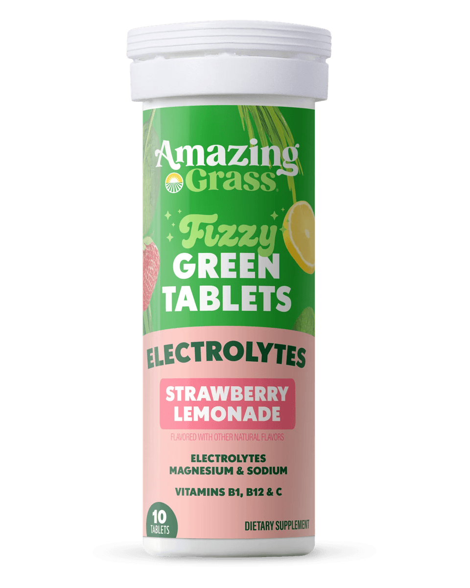 Amazing Grass Fizzy Green Tablets Hydration