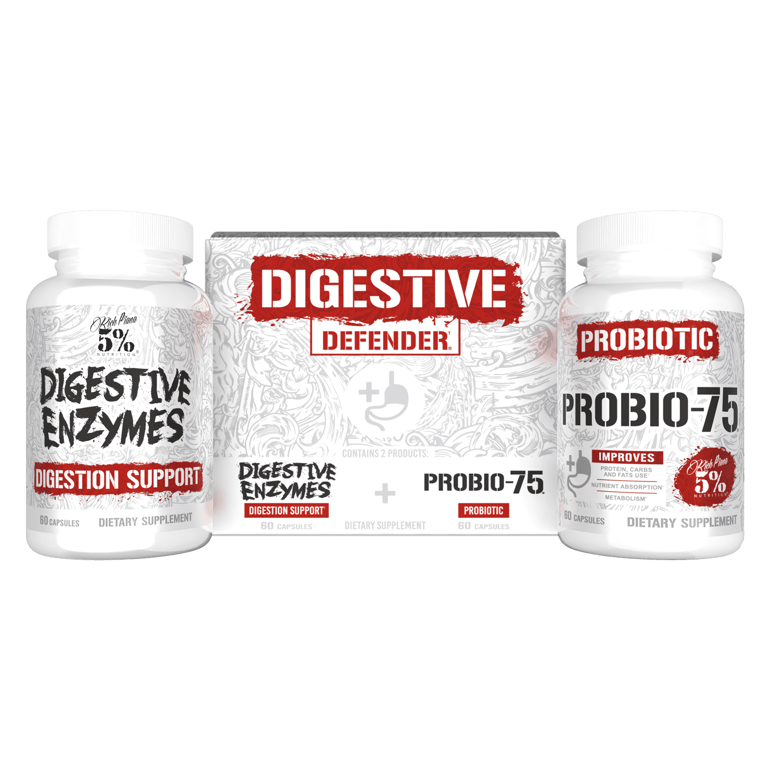 5% Nutrition Digestive Defender Box Set