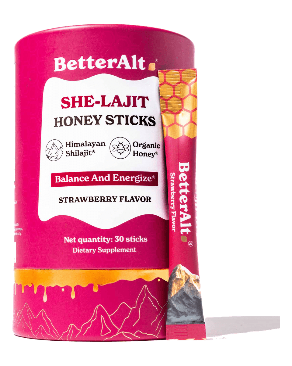 BetterAlt SHE-Lajit Honey Sticks SHE-Lajit Honey Sticks - Strawberry front product view
