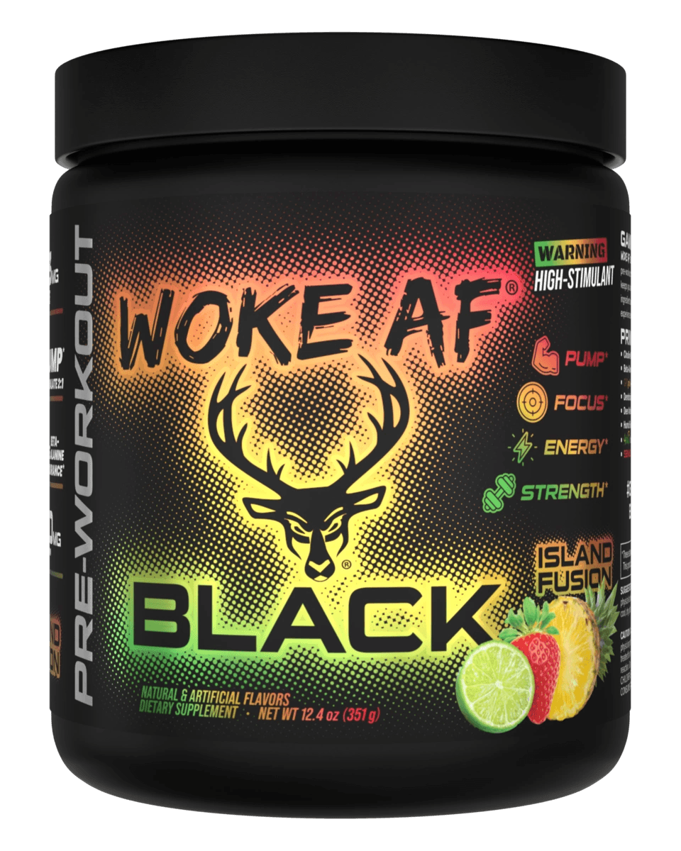 Bucked Up Woke AF Black Woke AF Black - Island Fusion front product view