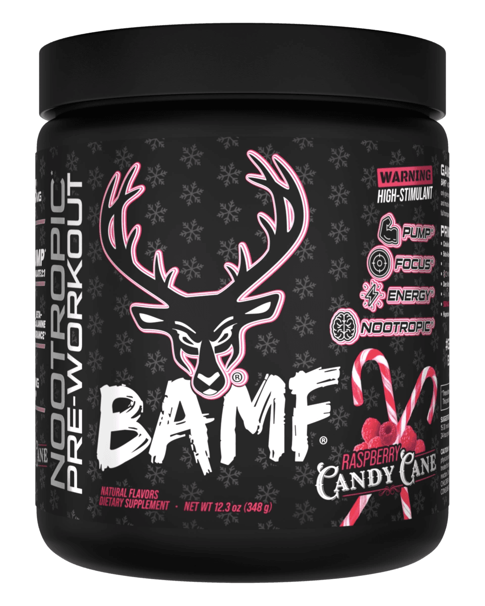 Bucked Up BAMF Limited Edition Christmas BAMF Limited Edition Christmas - Candy Cane front product view