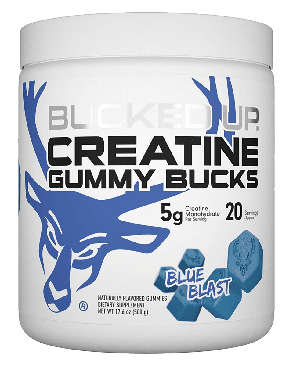 Bucked Up Bucked Up Creatine Gummies Bucked Up Creatine Gummies - Blue Blast front product view