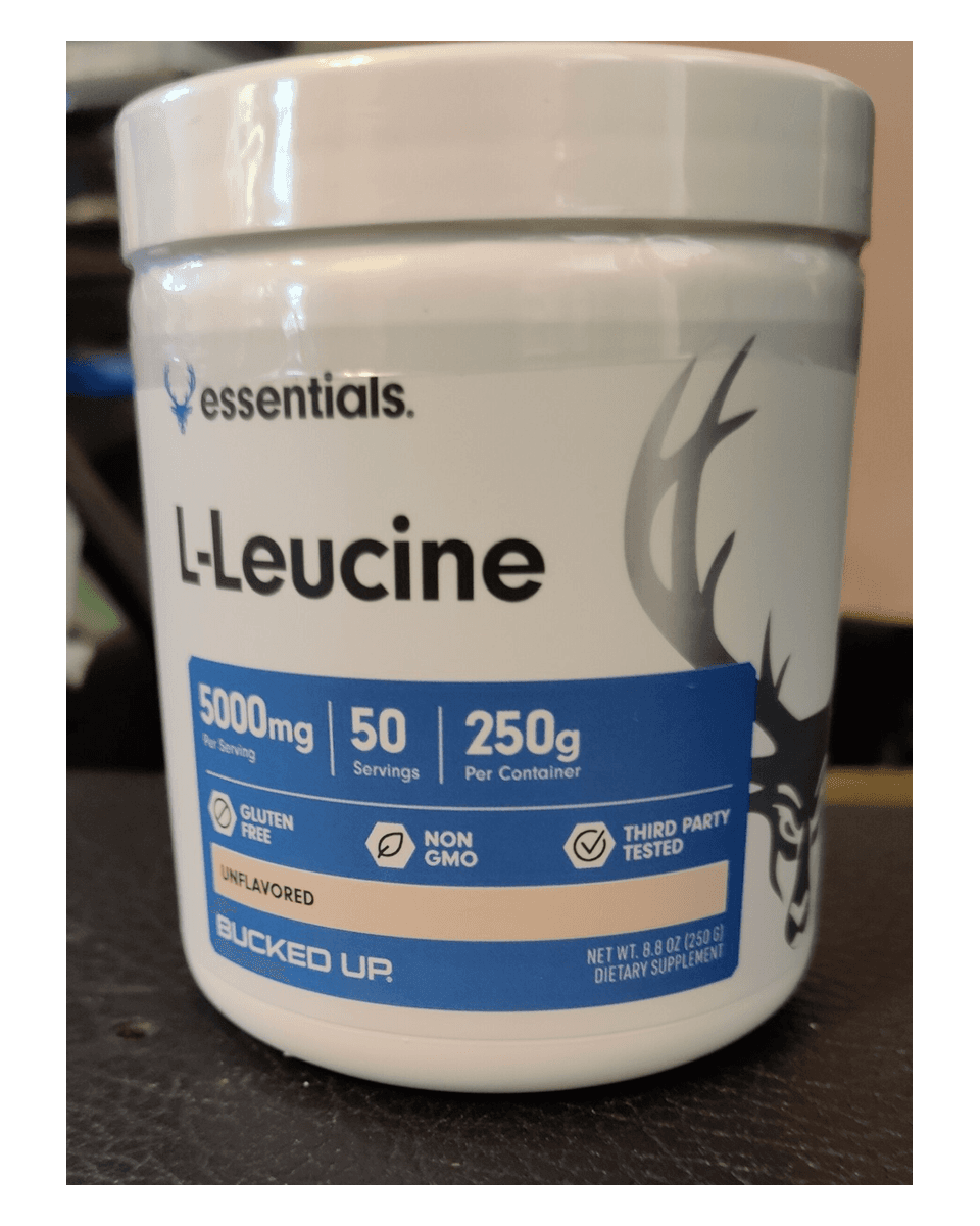 Bucked Up Bucked Up Essentials Leucine Bucked Up Essentials Leucine studio product image