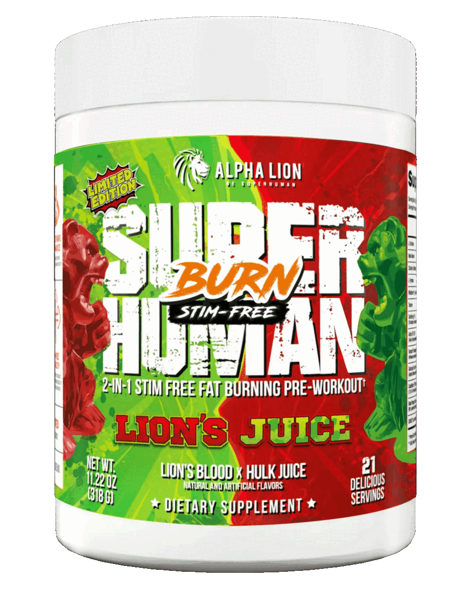 Alpha Lion Superhuman Burn Non-Stim