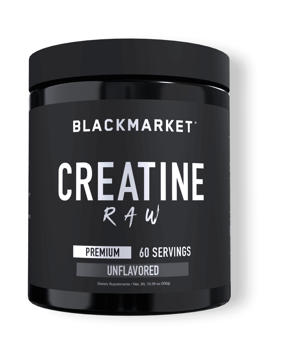 BlackMarket Labs Raw Creatine Raw Creatine front product view