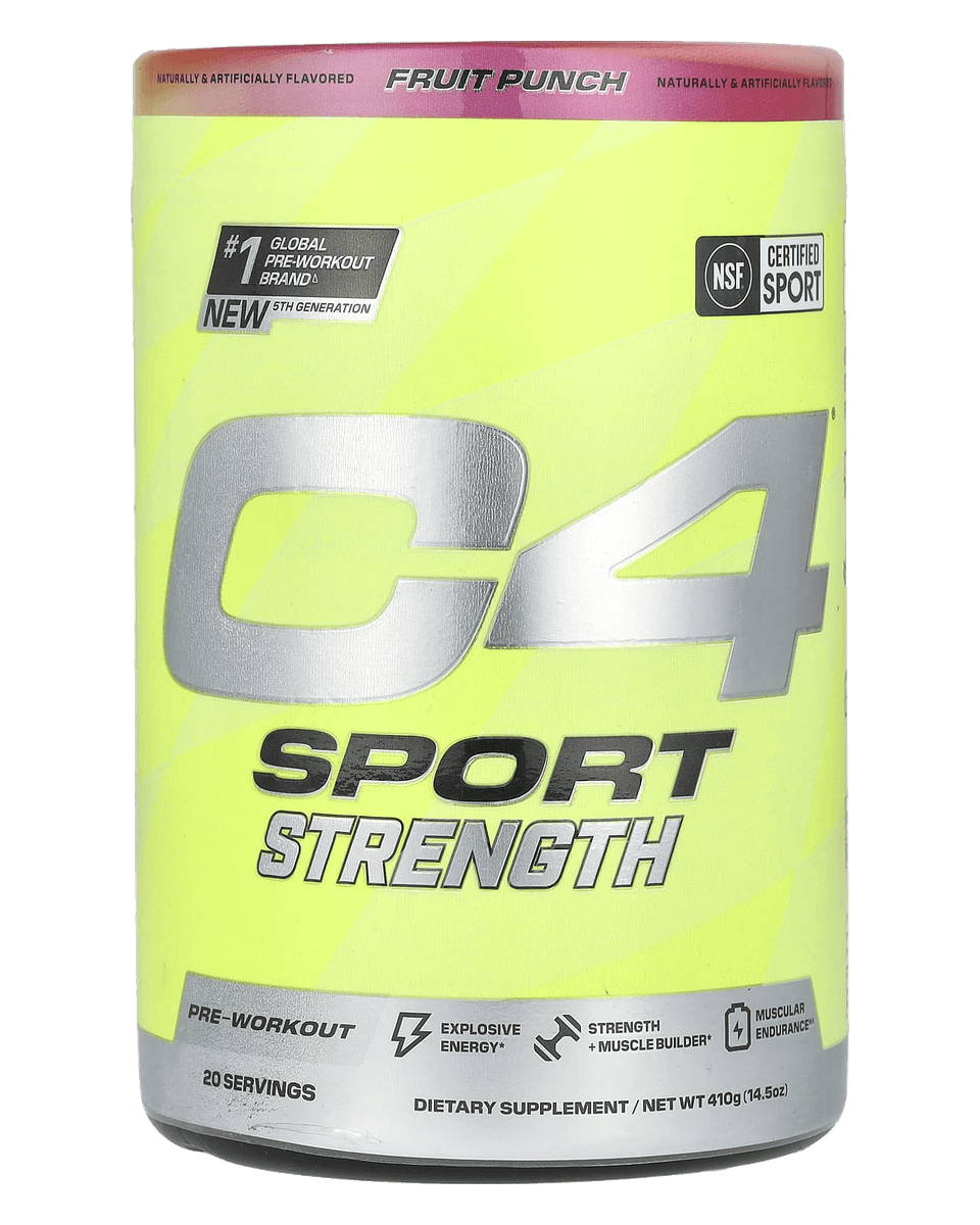 Cellucor C4 Sport Strength Pre Workout Powder C4 Sport Strength Pre Workout Powder - Fruit Punch front product view