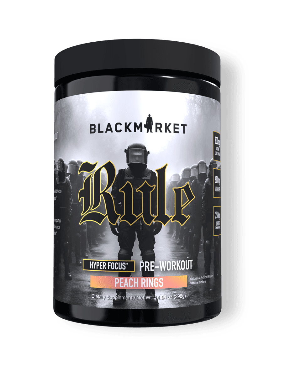 BlackMarket Labs RULE RULE - Peach Rings front product view