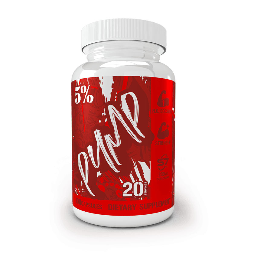 5% Nutrition Code Red Pump Caps