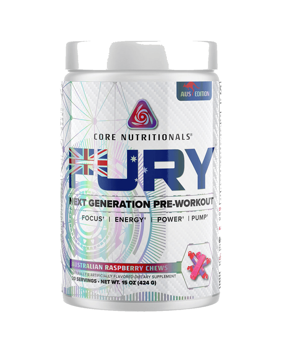 Core Nutritionals Fury Aus Fury Aus - Austrailian Raspberry Chews front product view