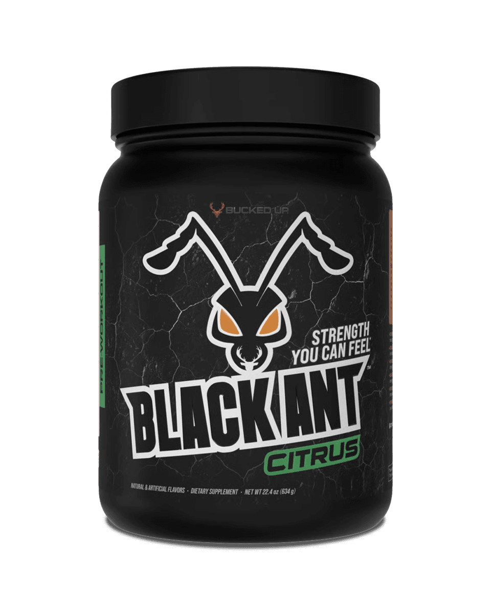 Bucked Up Black Ant Pre Black Ant Pre - Citrus front product view