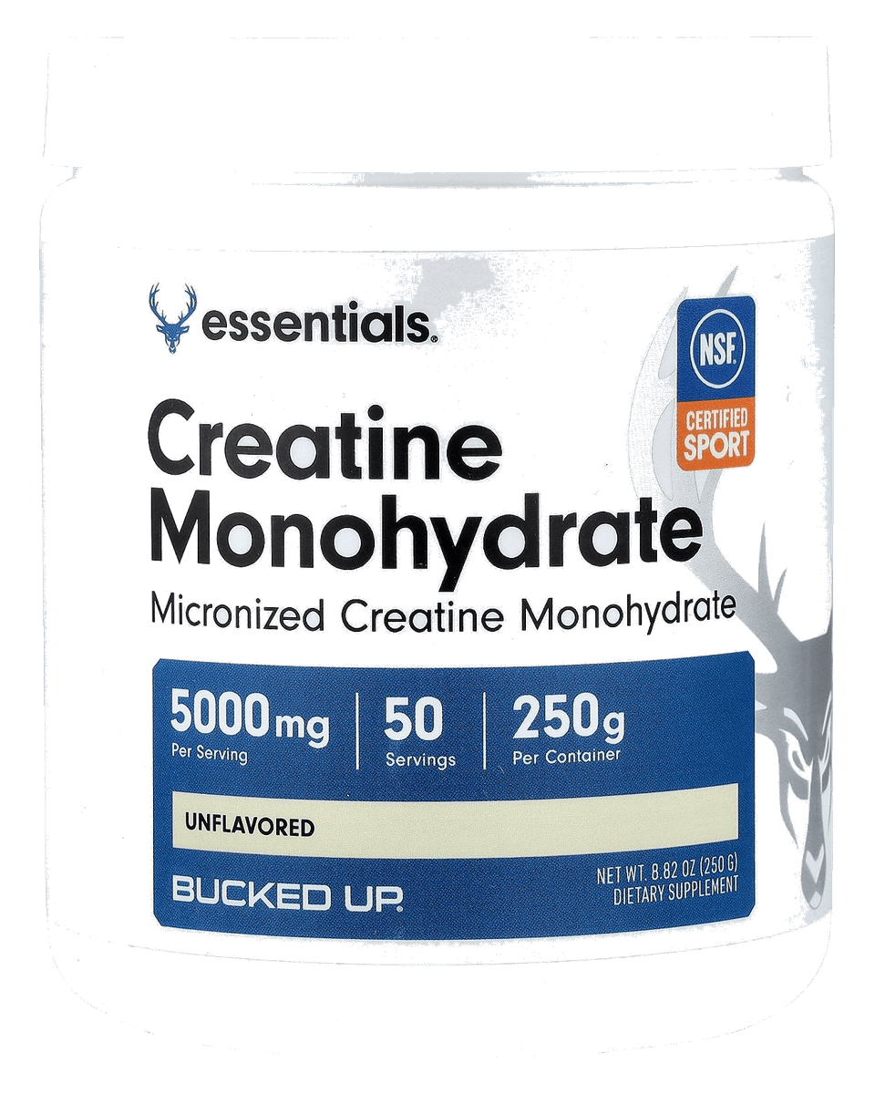 Bucked Up Bucked Up Essentials Creatine Monohydrate Bucked Up Essentials Creatine Monohydrate front product view