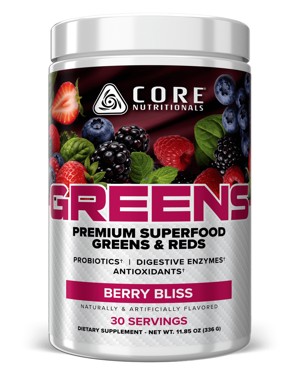 Core Nutritionals Greens Greens - Berry Bliss front product view