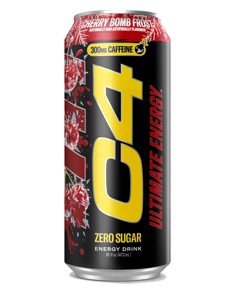 Cellucor C4 ULTIMATE COLD AF Energy Carbonated RTD C4 ULTIMATE COLD AF Energy Carbonated RTD - Cherry Bomb Frost (Cherry Watermelon) front product view