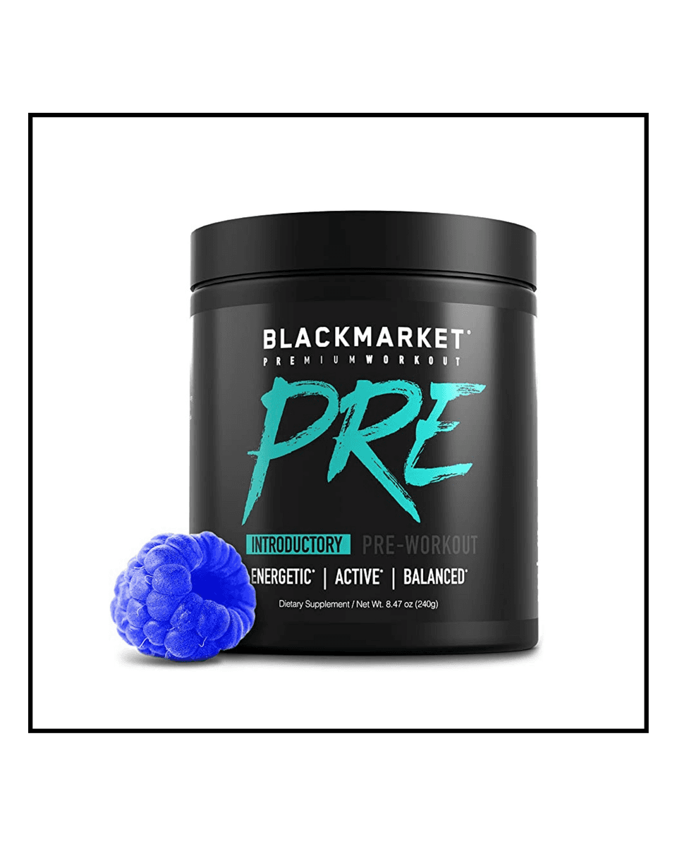 BlackMarket Labs PRE PRE - Blue Razz front product view