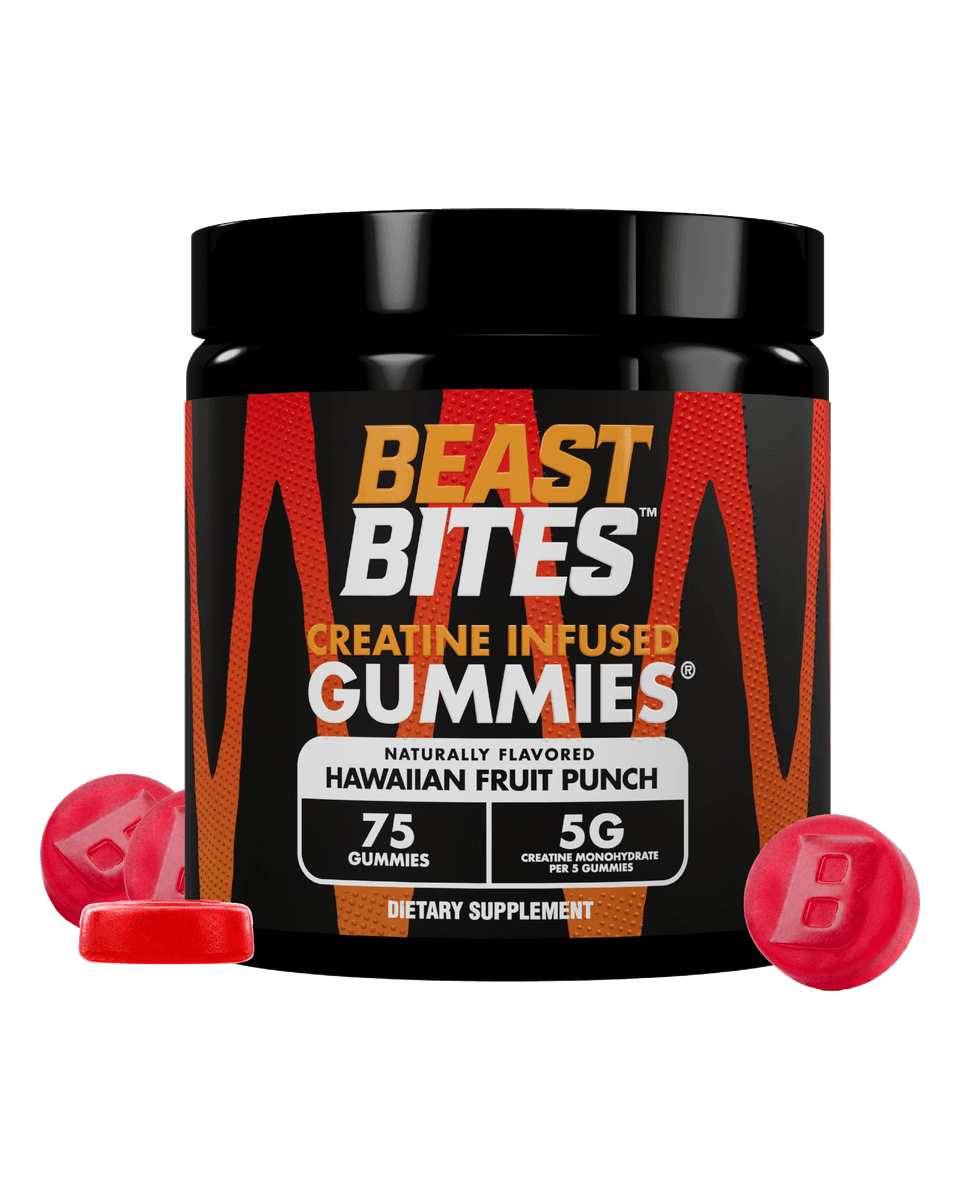 Beast Bites Creatine Gummies Creatine Gummies - Hawaiian front product view