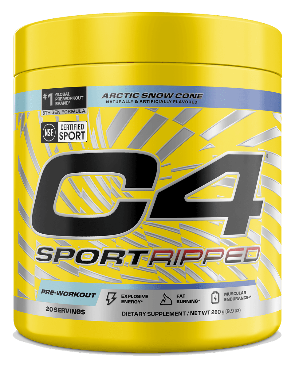Cellucor C4 Sport Ripped V3 Pre Workout Powder C4 Sport Ripped V3 Pre Workout Powder - Arctic Snowcone front product view