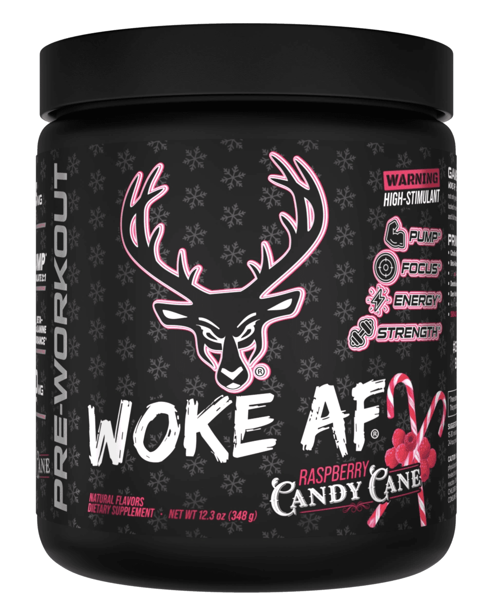 Bucked Up Woke AF Limited Edition Christmas Woke AF Limited Edition Christmas - Candy Cane front product view