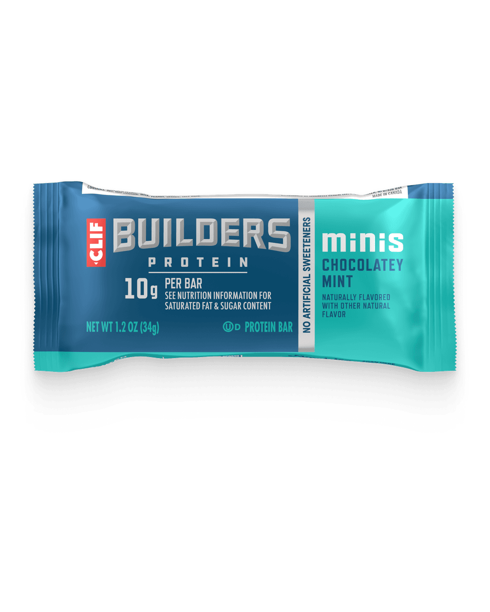 Clif Bar Clif Builder's Bar Commercial Mini Clif Builder's Bar Commercial Mini - Chocolate Mint front product view
