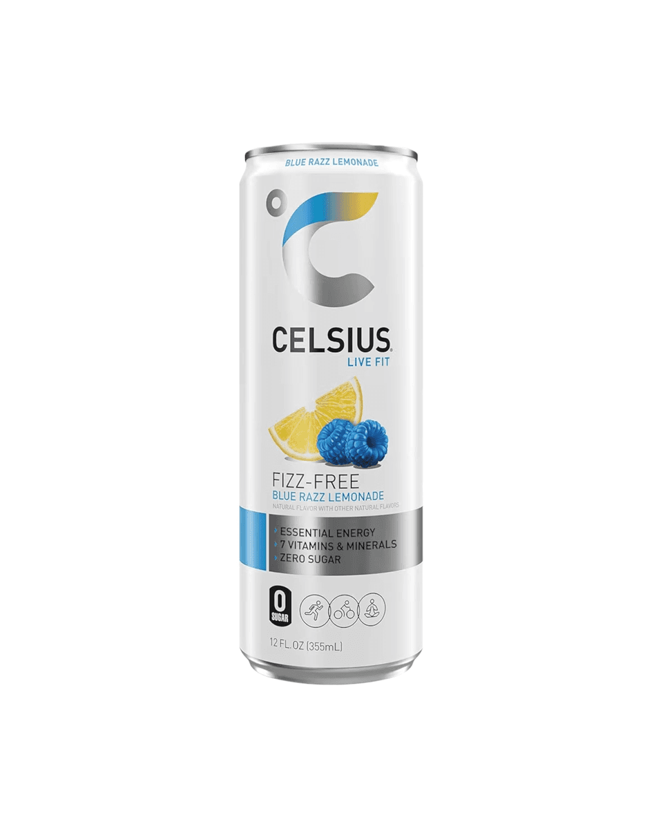 Celsius Fizz Free RTD 12oz Fizz Free RTD 12oz - Blue Razz Lemonade studio product image