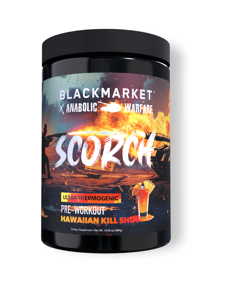 BlackMarket Labs Scorch Ultra Thermogenic Pre-Workout Scorch Ultra Thermogenic Pre-Workout - Hawaiian Killshot front product view