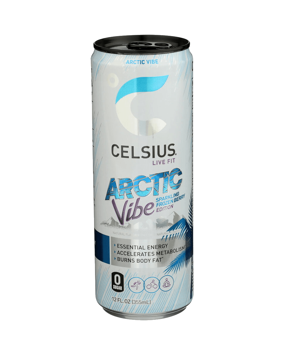 Celsius Sparkling RTD 12oz Sparkling RTD 12oz - Arctic Vibe front product view