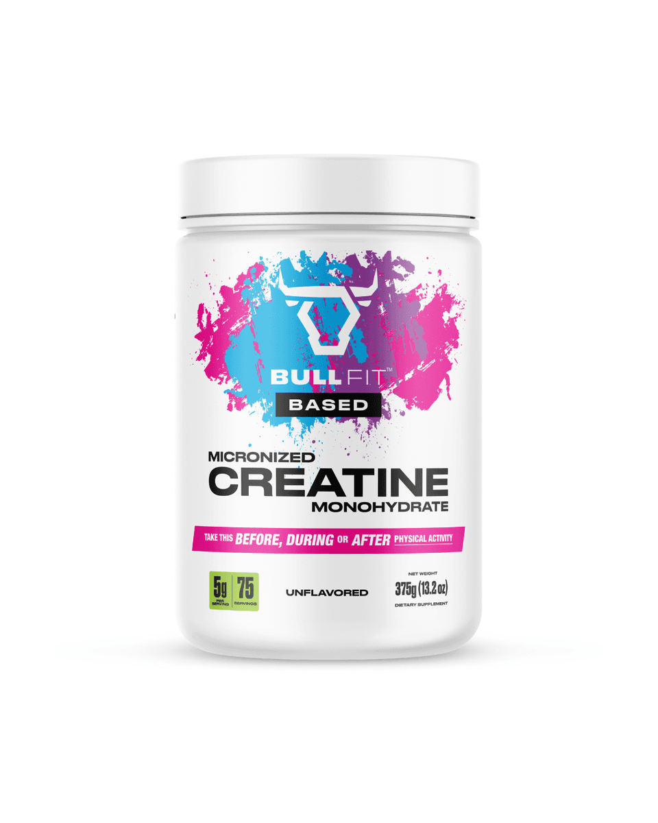 BullFit Micronized Creatine Monohydrate Micronized Creatine Monohydrate - Unflavored studio product image