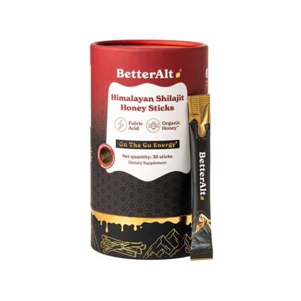 BetterAlt Shilajit Honey Sticks