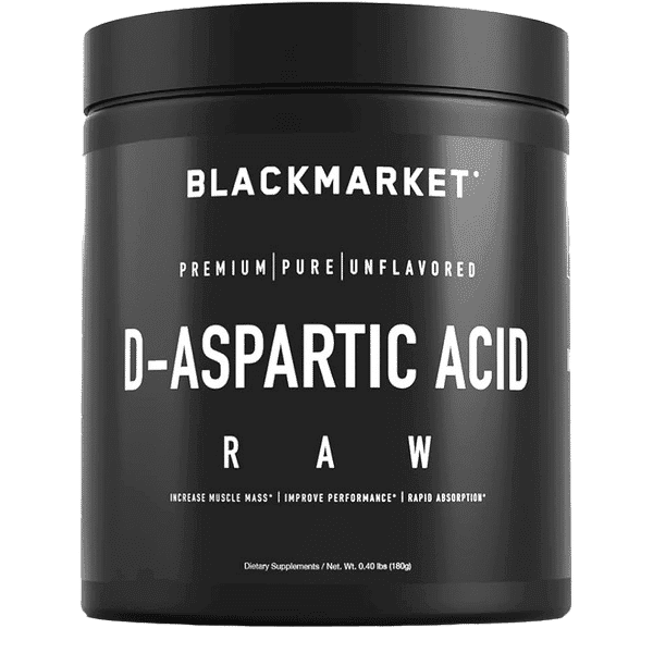 BlackMarket Labs Raw D-Aspartic Acid