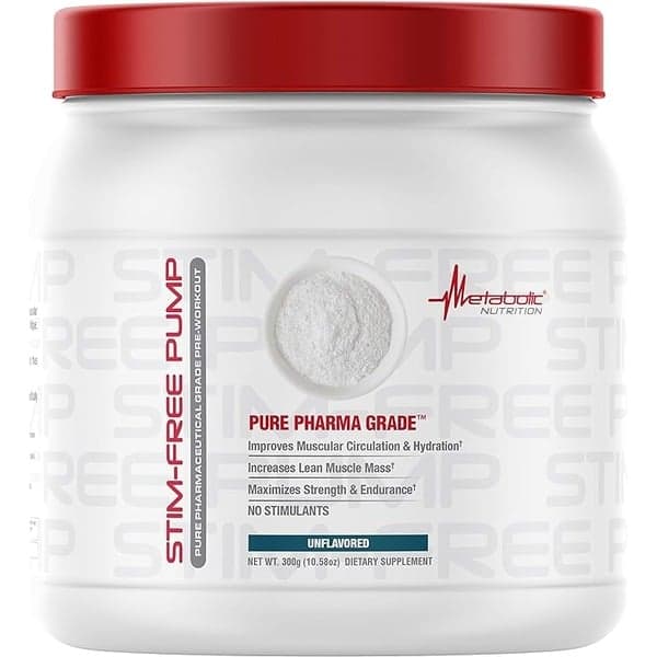 Metabolic Nutrition Stim-Free Pre