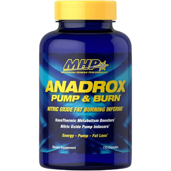 MHP Anadrox Pump and Burn Capsules