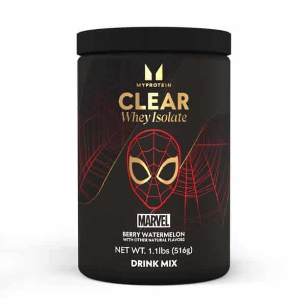 Myprotein Clear Whey Isolate x Marvel