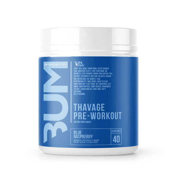 Raw Nutrition CBUM Thavage Pre RTD