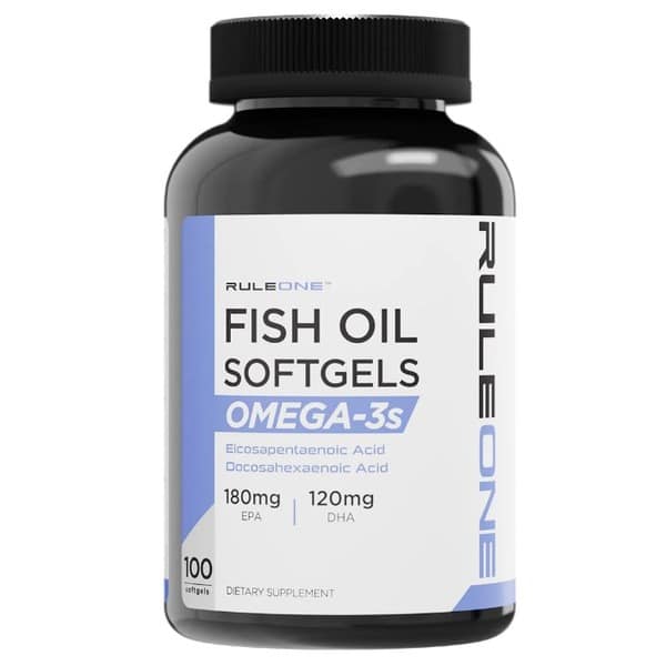 Rule One Fish Oil Softgels Omega-3s