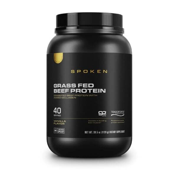 Spoken Nutrition Grass Fed Beef Protein