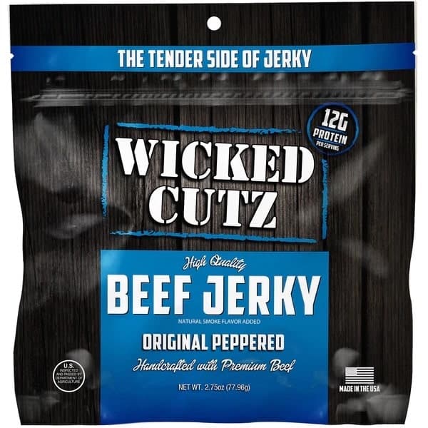 Wicked Cutz Beef Jerky Chips