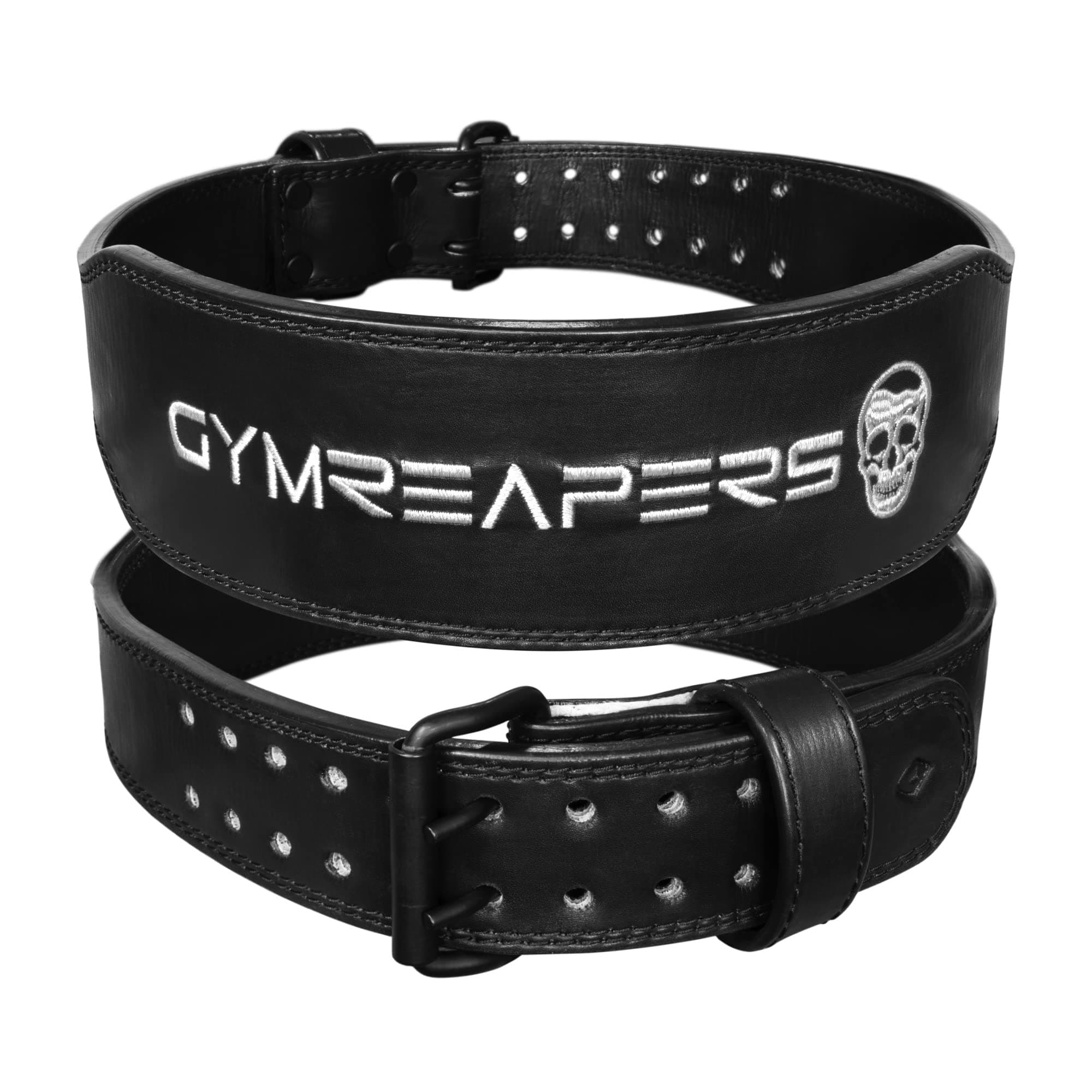 Gymreapers Double Prong 7MM Leather Belt