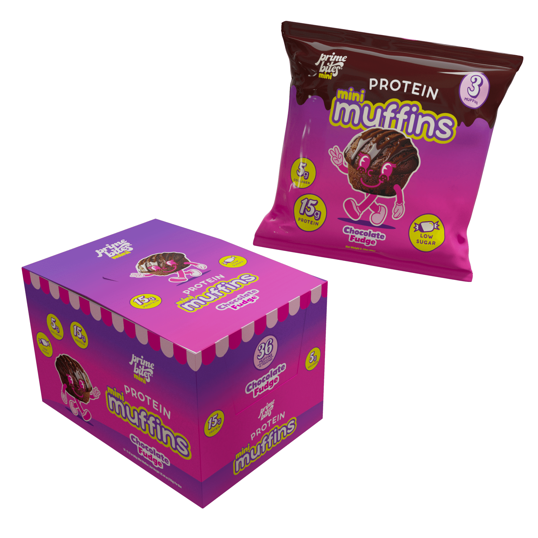 Prime Bites Protein Mini Muffins